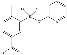 2-pyridinyl 5-nitro-2-methylbenzenesulfonate Structure