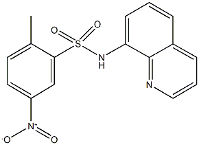 353515-11-4 5-nitro-2-methyl-N-(8-quinolinyl)benzenesulfonamide