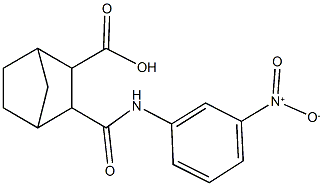 3-({3-nitroanilino}carbonyl)bicyclo[2.2.1]heptane-2-carboxylic acid,353524-09-1,结构式