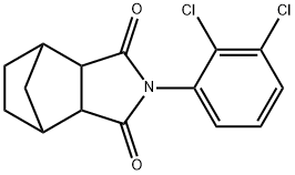 4-(2,3-dichlorophenyl)-4-azatricyclo[5.2.1.0~2,6~]decane-3,5-dione Struktur