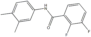 N-(3,4-dimethylphenyl)-2,3-difluorobenzamide Structure