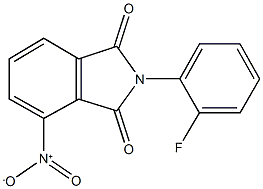 2-(2-fluorophenyl)-4-nitro-1H-isoindole-1,3(2H)-dione,353775-86-7,结构式