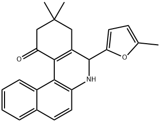 353778-24-2 3,3-dimethyl-5-(5-methyl-2-furyl)-3,4,5,6-tetrahydrobenzo[a]phenanthridin-1(2H)-one