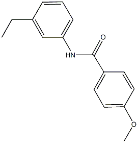 N-(3-ethylphenyl)-4-methoxybenzamide Structure