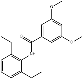 N-(2,6-diethylphenyl)-3,5-dimethoxybenzamide Structure