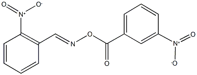 2-nitrobenzaldehyde O-{3-nitrobenzoyl}oxime|