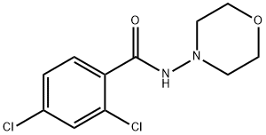 2,4-dichloro-N-(4-morpholinyl)benzamide Structure