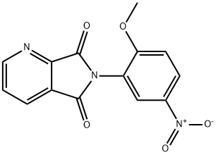 354120-86-8 6-{5-nitro-2-methoxyphenyl}-5H-pyrrolo[3,4-b]pyridine-5,7(6H)-dione