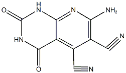 7-amino-2,4-dioxo-1,2,3,4-tetrahydropyrido[2,3-d]pyrimidine-5,6-dicarbonitrile,354128-51-1,结构式