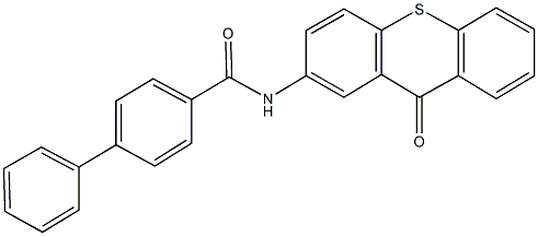 354132-54-0 N-(9-oxo-9H-thioxanthen-2-yl)[1,1'-biphenyl]-4-carboxamide