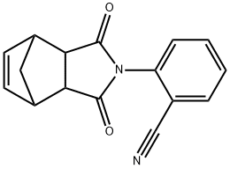 354158-80-8 2-(3,5-dioxo-4-azatricyclo[5.2.1.0~2,6~]dec-8-en-4-yl)benzonitrile