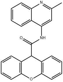 354537-68-1 N-(2-methyl-4-quinolinyl)-9H-xanthene-9-carboxamide