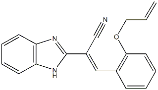 354540-97-9 3-[2-(allyloxy)phenyl]-2-(1H-benzimidazol-2-yl)acrylonitrile