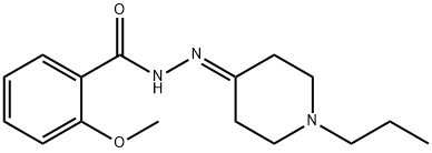 2-methoxy-N'-(1-propyl-4-piperidinylidene)benzohydrazide,354541-92-7,结构式