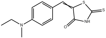 5-{4-[ethyl(methyl)amino]benzylidene}-2-thioxo-1,3-thiazolidin-4-one|