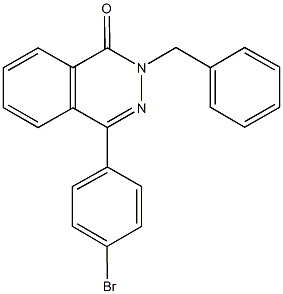 2-benzyl-4-(4-bromophenyl)-1(2H)-phthalazinone|