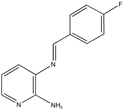 N-(2-amino-3-pyridinyl)-N-(4-fluorobenzylidene)amine|