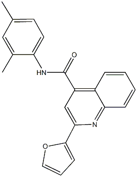 N-(2,4-dimethylphenyl)-2-(2-furyl)-4-quinolinecarboxamide|