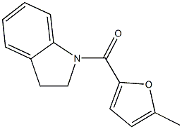 1-(5-methyl-2-furoyl)indoline 化学構造式