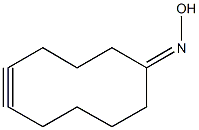 cyclodec-5-yn-1-one oxime Struktur