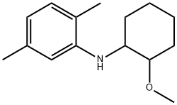 N-(2,5-dimethylphenyl)-N-(2-methoxycyclohexyl)amine Structure