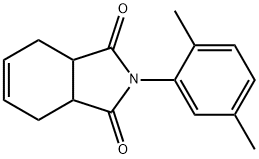 2-(2,5-dimethylphenyl)-3a,4,7,7a-tetrahydro-1H-isoindole-1,3(2H)-dione 结构式