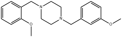 355820-83-6 1-(2-methoxybenzyl)-4-(3-methoxybenzyl)piperazine