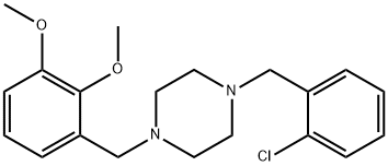 1-(2-chlorobenzyl)-4-(2,3-dimethoxybenzyl)piperazine|