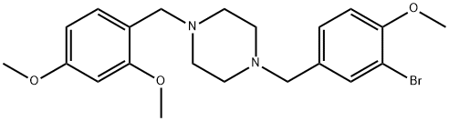356083-91-5 1-(3-bromo-4-methoxybenzyl)-4-(2,4-dimethoxybenzyl)piperazine