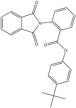 4-tert-butylphenyl 2-(1,3-dioxo-1,3-dihydro-2H-isoindol-2-yl)benzoate|