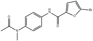 356094-52-5 N-{4-[acetyl(methyl)amino]phenyl}-5-bromo-2-furamide