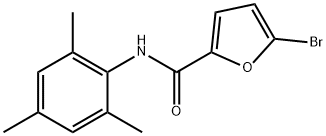 5-bromo-N-mesityl-2-furamide Structure