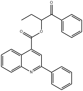 356099-01-9 1-benzoylpropyl 2-phenylquinoline-4-carboxylate