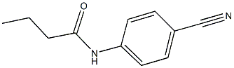 N-(4-cyanophenyl)butanamide,356100-65-7,结构式