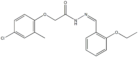 2-(4-chloro-2-methylphenoxy)-N'-(2-ethoxybenzylidene)acetohydrazide|