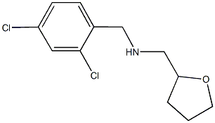 N-(2,4-dichlorobenzyl)-N-(tetrahydro-2-furanylmethyl)amine Structure