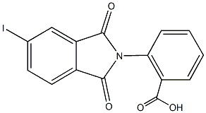 2-(5-iodo-1,3-dioxo-1,3-dihydro-2H-isoindol-2-yl)benzoic acid,356578-79-5,结构式