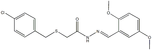 2-[(4-chlorobenzyl)sulfanyl]-N