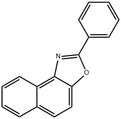 2-苯基萘并[1,2-D]恶唑,3574-02-5,结构式