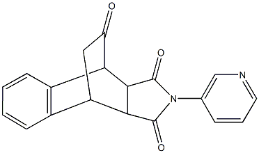 11-(3-pyridinyl)-11-azatetracyclo[6.5.2.0~2,7~.0~9,13~]pentadeca-2,4,6-triene-10,12,14-trione|