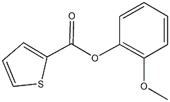 2-methoxyphenyl 2-thiophenecarboxylate Structure