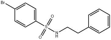 4-bromo-N-(2-phenylethyl)benzenesulfonamide,3609-88-9,结构式