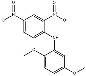 N-(2,5-dimethoxyphenyl)-2,4-dinitroaniline,36098-07-4,结构式