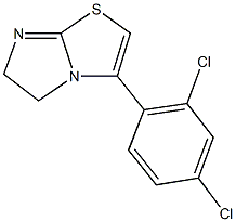 3-(2,4-dichlorophenyl)-5,6-dihydroimidazo[2,1-b][1,3]thiazole Structure