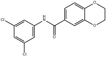 N-(3,5-dichlorophenyl)-2,3-dihydro-1,4-benzodioxine-6-carboxamide|