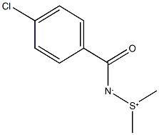 N-(dimethylsulfonio)-4-chlorobenzenecarboximidate Structure