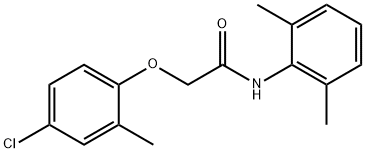 2-(4-chloro-2-methylphenoxy)-N-(2,6-dimethylphenyl)acetamide,362602-68-4,结构式