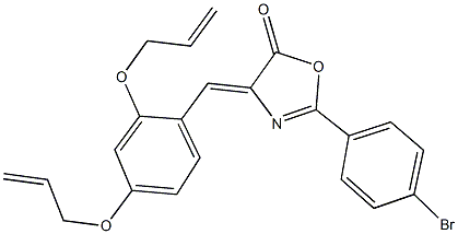 362608-84-2 4-[2,4-bis(allyloxy)benzylidene]-2-(4-bromophenyl)-1,3-oxazol-5(4H)-one