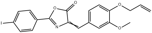 362608-93-3 4-[4-(allyloxy)-3-methoxybenzylidene]-2-(4-iodophenyl)-1,3-oxazol-5(4H)-one