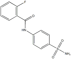 363-31-5 N-[4-(aminosulfonyl)phenyl]-2-fluorobenzamide